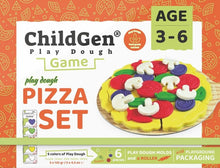 Afbeelding in Gallery-weergave laden, Childgen, natuurlijke speel klei - pizza set