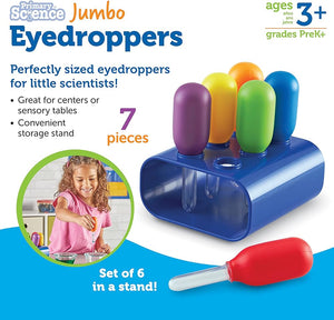 Learning Resources, jumbo eyedroppers set