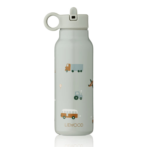 Liewood, drinkbus Falk - vehicles dove blue mix