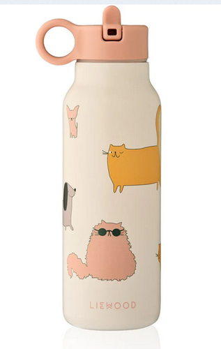 Liewood, drinkbus Falk - cats & dogs sandy