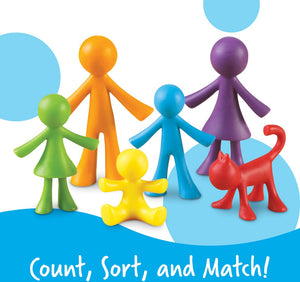 Learning Resources, all about me - 24 family counters