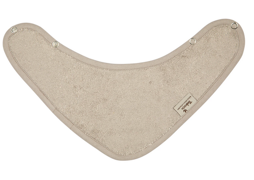 Timboo, bandana slabbetje - feather grey