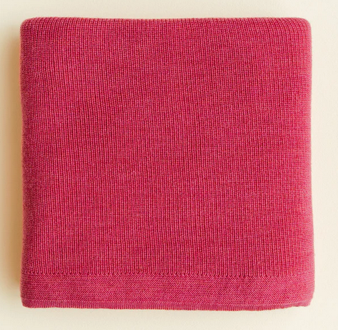 Hvid, deken Felix - lollipop