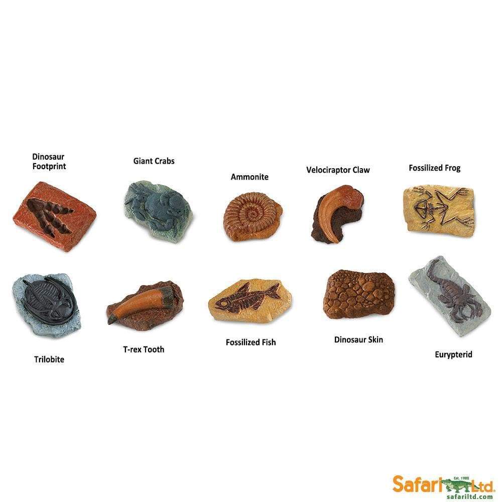 Safari, Toob set speelfiguurtjes - fossils