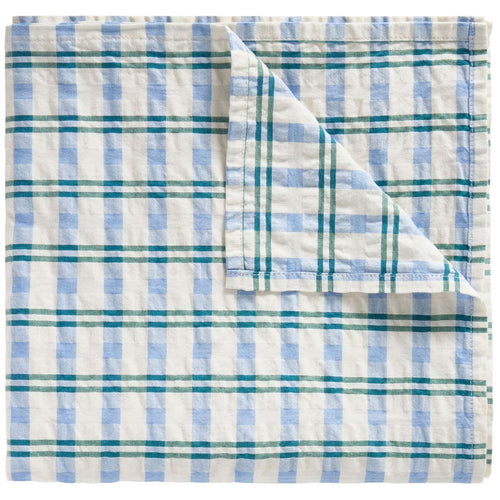 Garbo & Friends, swaddle - seersucker check mar