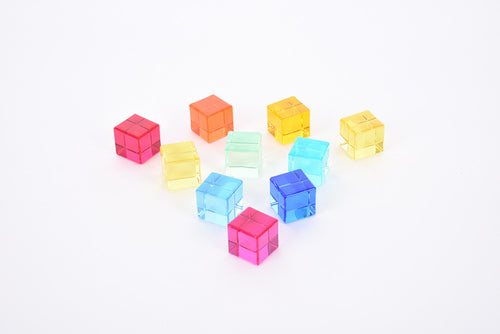 TickiT, set van 10 gem cubes