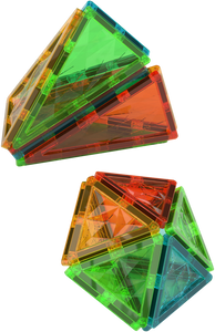 GeoMag, magnetic tiles gems - 44 stuks