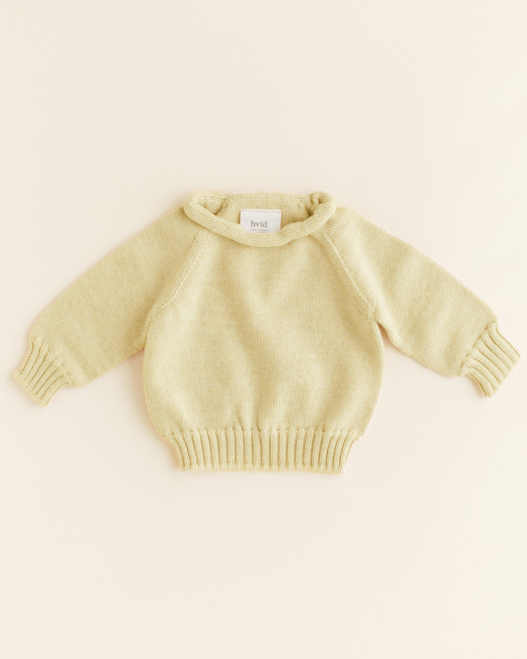 Hvid, sweater Georgette - light yellow