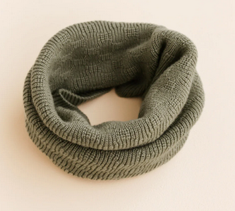 Hvid, tube scarf Gigi - artichoke