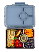 Afbeelding in Gallery-weergave laden, Yumbox, lunchbox RVS - Paris blue glitter