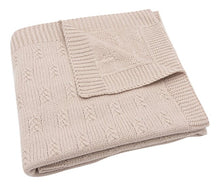 Afbeelding in Gallery-weergave laden, Jollein, dekentje - grain knit wild rose