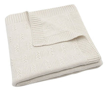 Afbeelding in Gallery-weergave laden, Jollein, dekentje - grain knit oatmeal