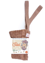 Afbeelding in Gallery-weergave laden, Silly Silas, granny maillot zonder voetjes - rib light brown