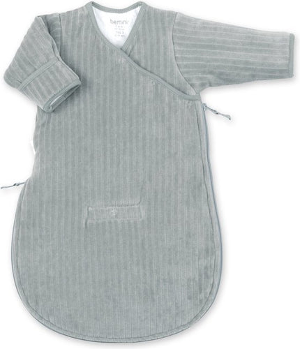 Bemini, trappelzak pady velvet - grizou green 0/4m