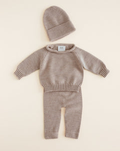 Hvid, broek Guido - sand