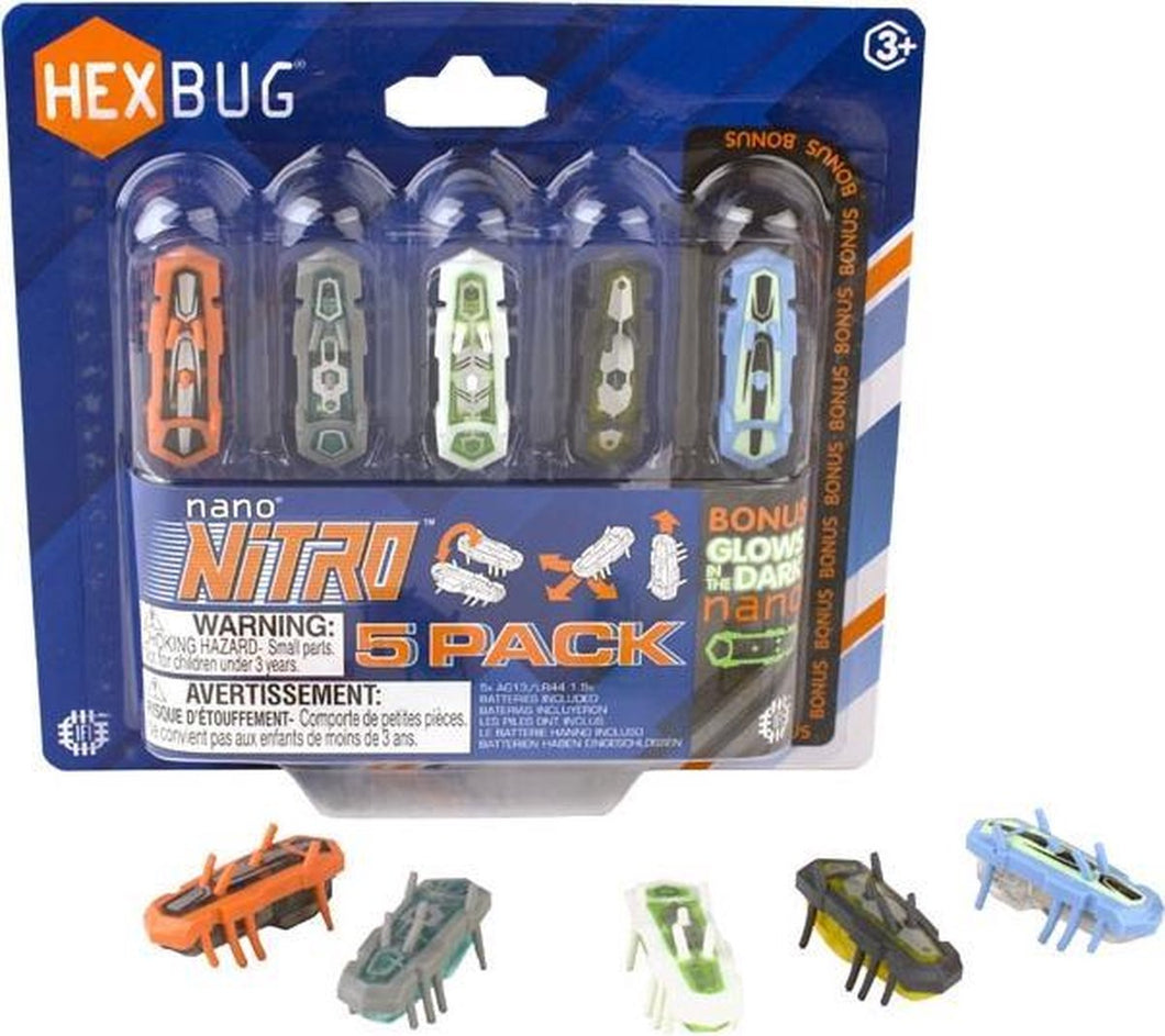 Hexbug, Nano Nitro - set van 5