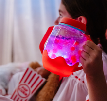 Afbeelding in Gallery-weergave laden, Glo Pals, light up sensory jar - coral red