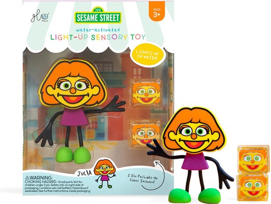 Glo Pals, light up bath characters - Julia