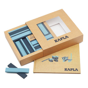 Kapla, box 40 - blue mix