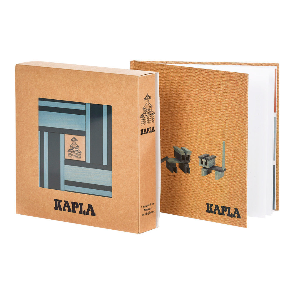 Kapla, box 40 - blue mix