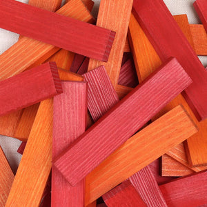Kapla, box 40 - orange & red mix