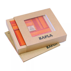 Kapla, box 40 - orange & red mix