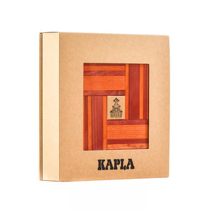 Kapla, box 40 - orange & red mix