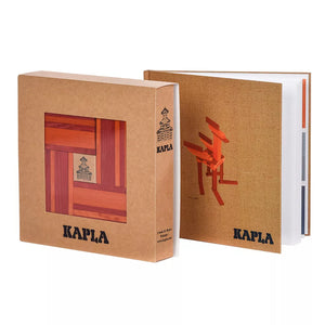 Kapla, box 40 - orange & red mix