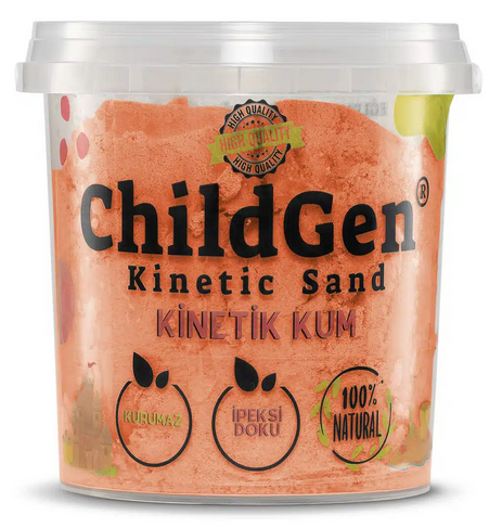 Childgen, kinetisch zand - oranje