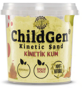 Childgen, kinetisch zand - geel