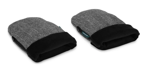 Kong Walther, buggy wanten - black tweed
