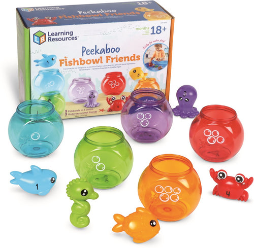 Learning Resources, peekaboo fishbowl friends