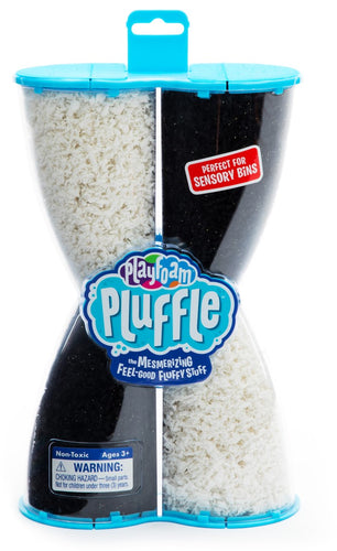 Pluffle, playfoam - twist black & white