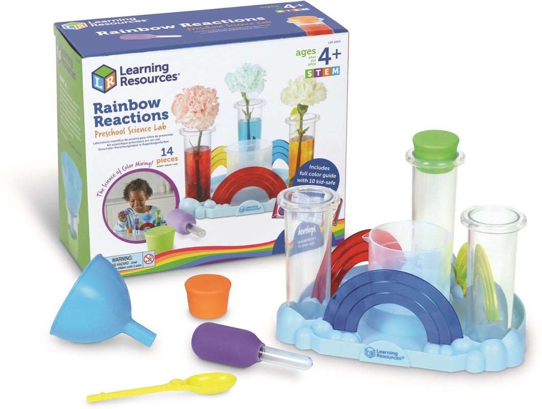 Learning Resources, preschool science - rainbow reactions