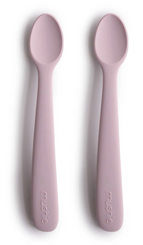 Mushie, voedingslepels - soft lilac