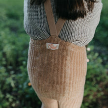 Afbeelding in Gallery-weergave laden, Silly Silas, granny maillot zonder voetjes - rib light brown