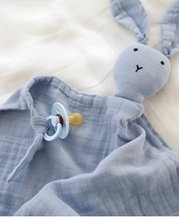 Afbeelding in Gallery-weergave laden, Bemini, knuffeldoekje bunny - stone blue