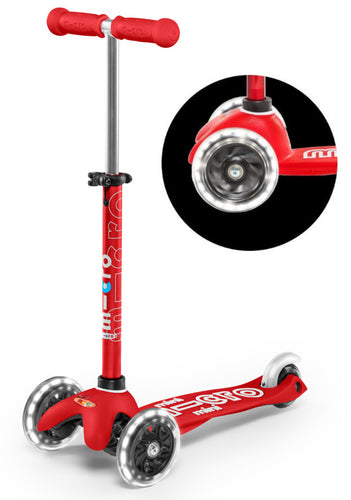 Micro step, Mini deluxe LED - red