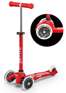 Micro step, Mini deluxe LED - red