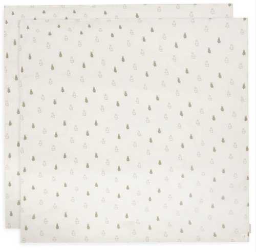 Jollein, swaddle set - miffy olive green