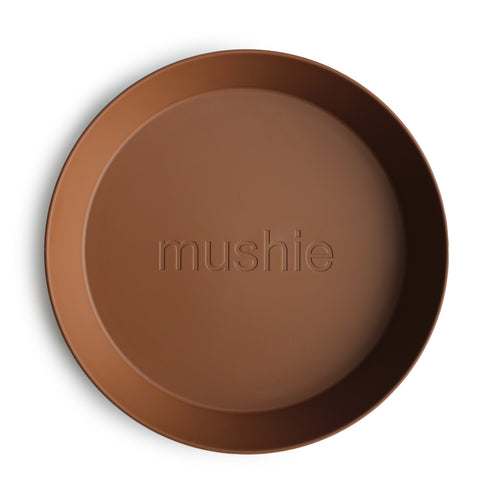 Mushie, bordjes - round caramel