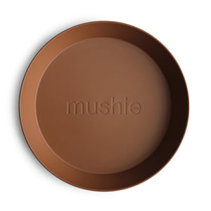 Mushie, bordjes - round caramel