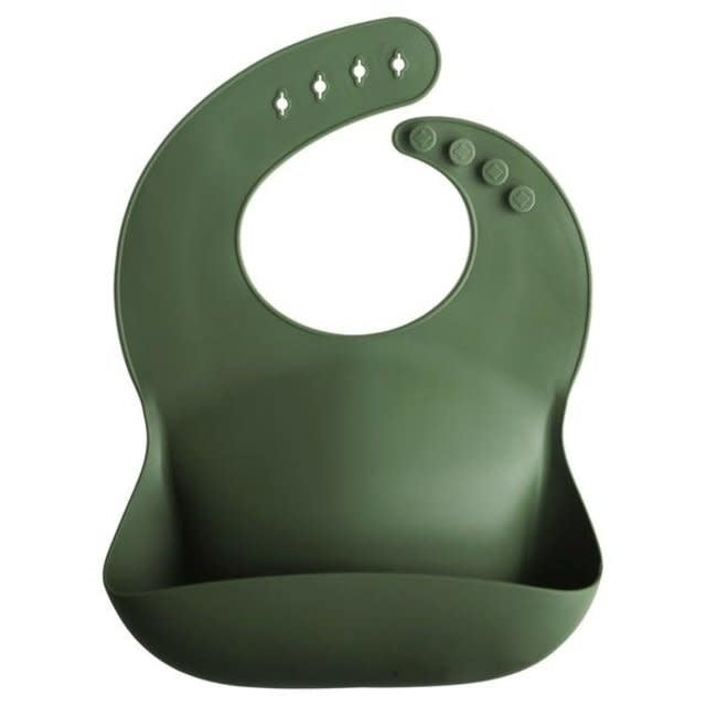 Mushie, silicone slab - green