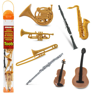 Safari, Toob set speelfiguurtjes - Musical instruments