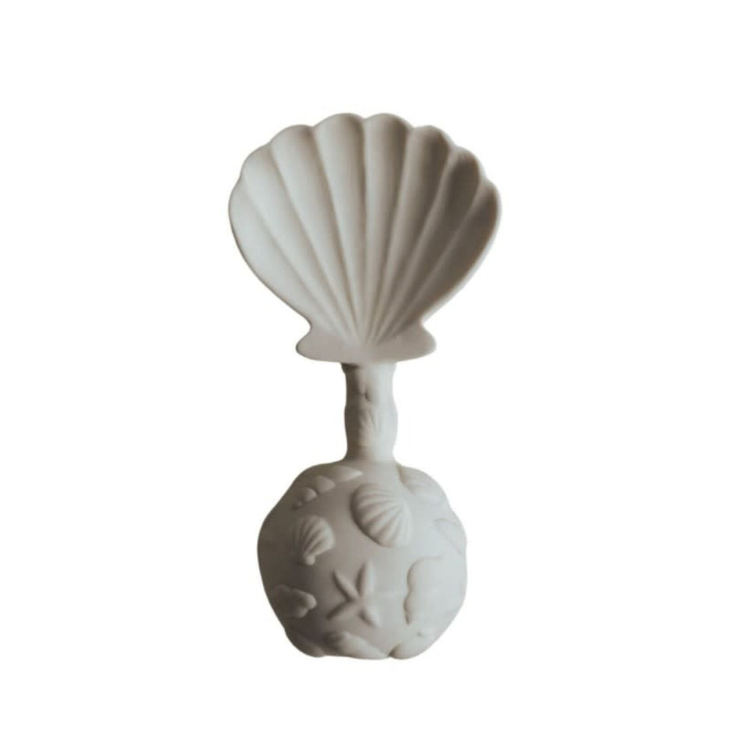 Natruba, rammelaar bad & bijt speeltje - sea shell