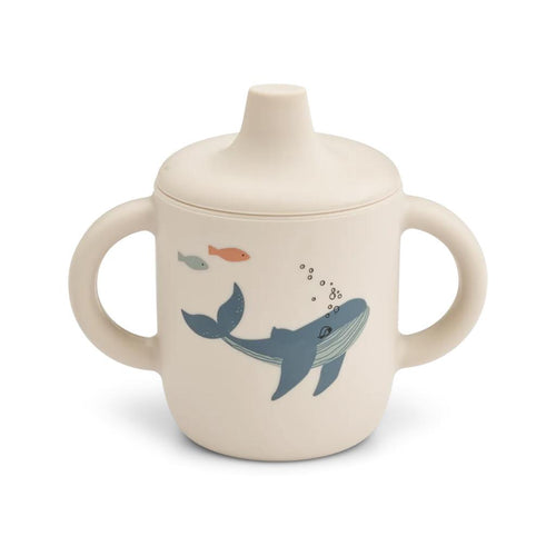 Liewood, siliconen beker Neil - sea creatures