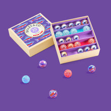 Afbeelding in Gallery-weergave laden, Billes &amp; Co, knikkers mini box - neon fish