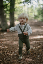 Afbeelding in Gallery-weergave laden, Silly Silas, maillot met voetjes - olive