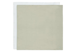 Jollein, swaddle set - olive green/ivory