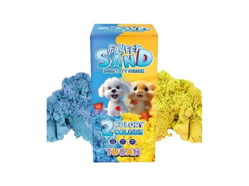 Tuban, fluffy sand - yellow & blue